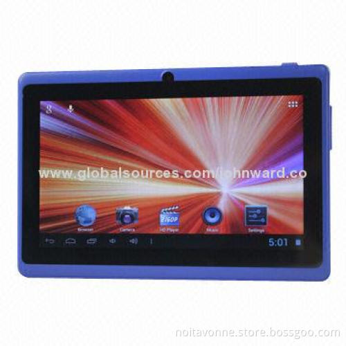 7-inch Q88 Tablet PCs with Wi-Fi, 800 x 480 Pixels Screen Resolution